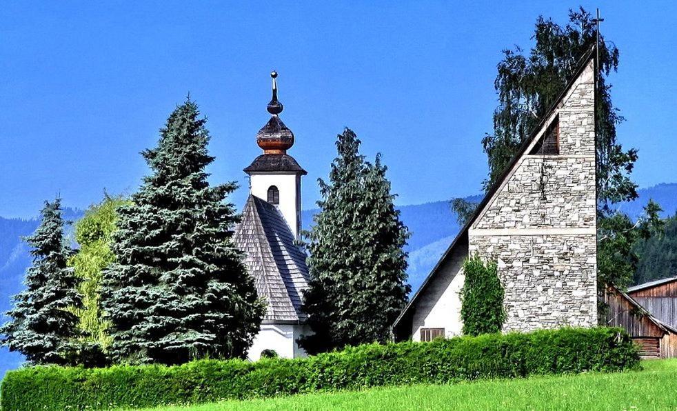 Ferienwohnung Chrisi Im Kulmhof Tauplitz Dış mekan fotoğraf